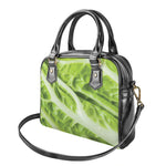 Chinese Cabbage Leaf Print Shoulder Handbag
