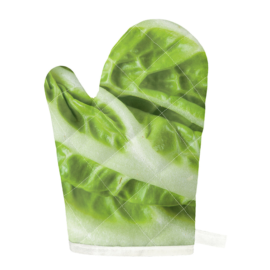 Chinese Cabbage Leaf Print Single Oven Mitt