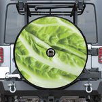 Chinese Cabbage Leaf Print Tire Cover With Camera Hole