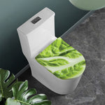 Chinese Cabbage Leaf Print Toilet Lid Cover
