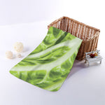Chinese Cabbage Leaf Print Towel