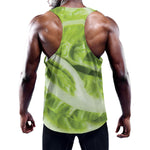 Chinese Cabbage Leaf Print Training Tank Top
