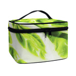 Chinese Cabbage Leaf Print Travel Makeup Bag