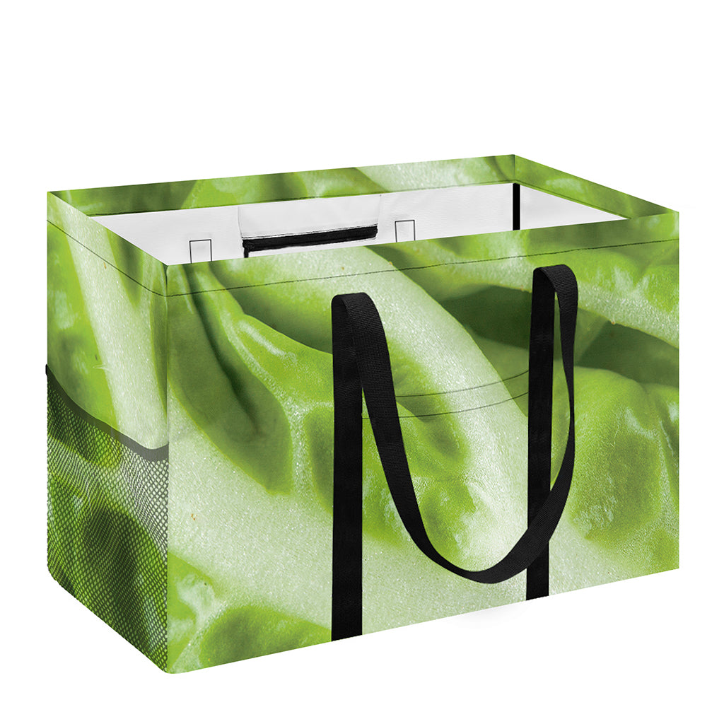 Chinese Cabbage Leaf Print Utility Tote Bag
