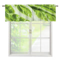 Chinese Cabbage Leaf Print Window Valance