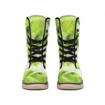 Chinese Cabbage Leaf Print Winter Boots