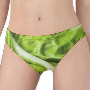 Chinese Cabbage Leaf Print Women's Panties