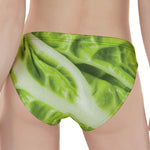 Chinese Cabbage Leaf Print Women's Panties