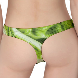 Chinese Cabbage Leaf Print Women's Thong