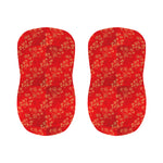 Chinese Cherry Blossom Pattern Print Bar Stool Covers