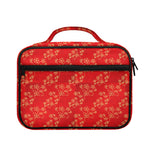 Chinese Cherry Blossom Pattern Print Briefcase Bible Bag