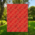 Chinese Cherry Blossom Pattern Print Garden Flag