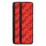 Chinese Cherry Blossom Pattern Print Refrigerator Handle Covers