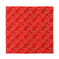Chinese Cherry Blossom Pattern Print Silk Bandana
