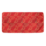 Chinese Cherry Blossom Pattern Print Towel