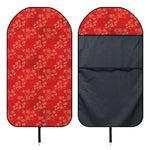 Chinese Cherry Blossom Pattern Print Waterproof Car Seat Cover