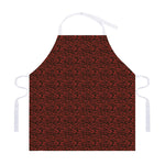 Chinese Cloud Pattern Print Adjustable Apron