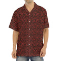 Chinese Cloud Pattern Print Aloha Shirt