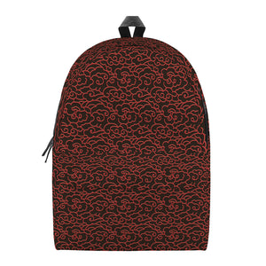 Chinese Cloud Pattern Print Backpack