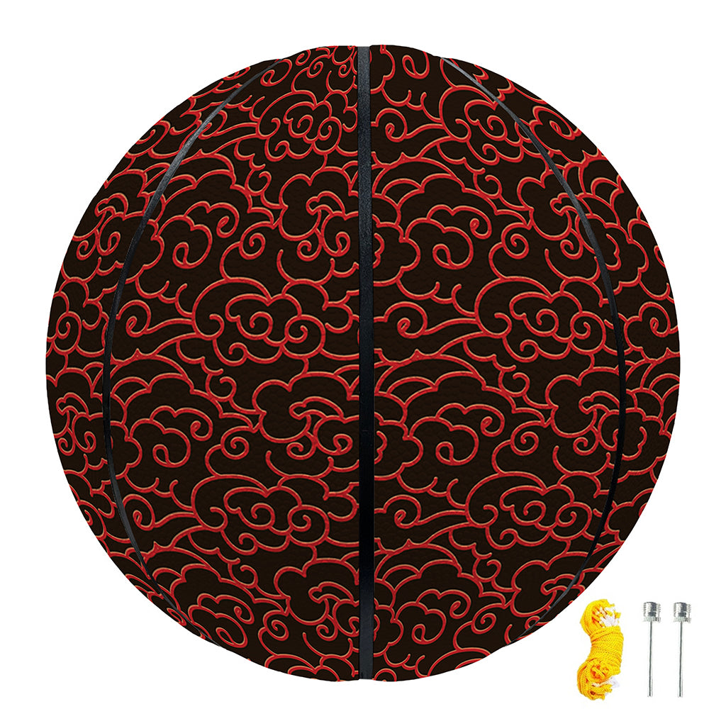 Chinese Cloud Pattern Print Basketball