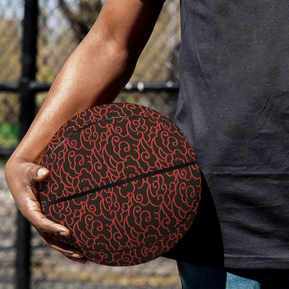 Chinese Cloud Pattern Print Basketball
