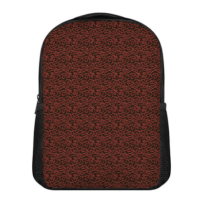 Chinese Cloud Pattern Print Casual Backpack