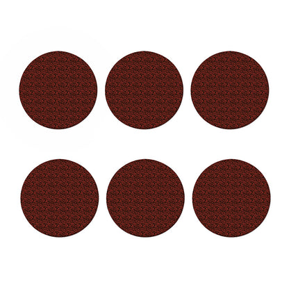 Chinese Cloud Pattern Print Coaster Set