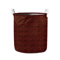 Chinese Cloud Pattern Print Collapsible Laundry Basket