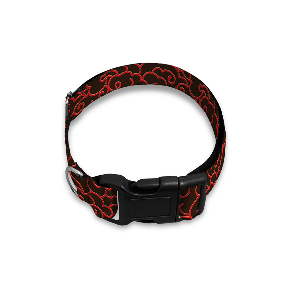Chinese Cloud Pattern Print Dog Collar