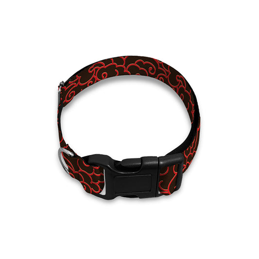 Chinese Cloud Pattern Print Dog Collar