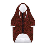 Chinese Cloud Pattern Print Dog Zip Up Hoodie