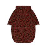 Chinese Cloud Pattern Print Dog Zip Up Hoodie