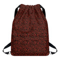 Chinese Cloud Pattern Print Drawstring Backpack