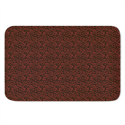 Chinese Cloud Pattern Print Indoor Door Mat