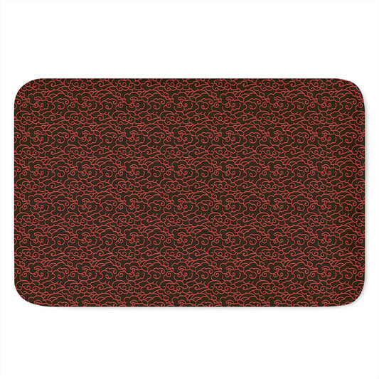 Chinese Cloud Pattern Print Indoor Door Mat