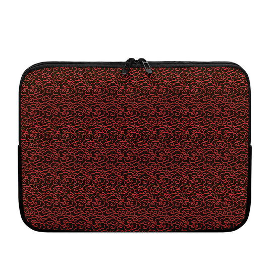 Chinese Cloud Pattern Print Laptop Sleeve