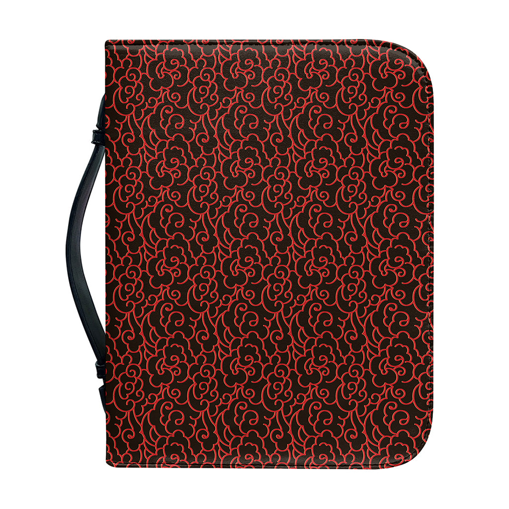 Chinese Cloud Pattern Print Leather Bible Cover