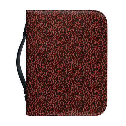 Chinese Cloud Pattern Print Leather Bible Cover