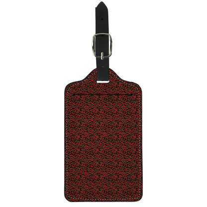 Chinese Cloud Pattern Print Luggage Tag