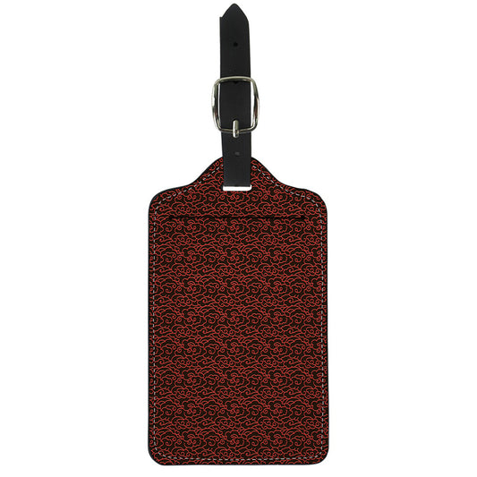 Chinese Cloud Pattern Print Luggage Tag