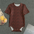 Chinese Cloud Pattern Print Men's Bodysuit