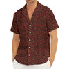 Chinese Cloud Pattern Print Men's Deep V-Neck Shirt