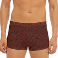 Chinese Cloud Pattern Print Men's Short Boxer Briefs