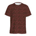 Chinese Cloud Pattern Print Men's Athletic T-Shirt