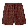 Chinese Cloud Pattern Print Men's Swim Trunks