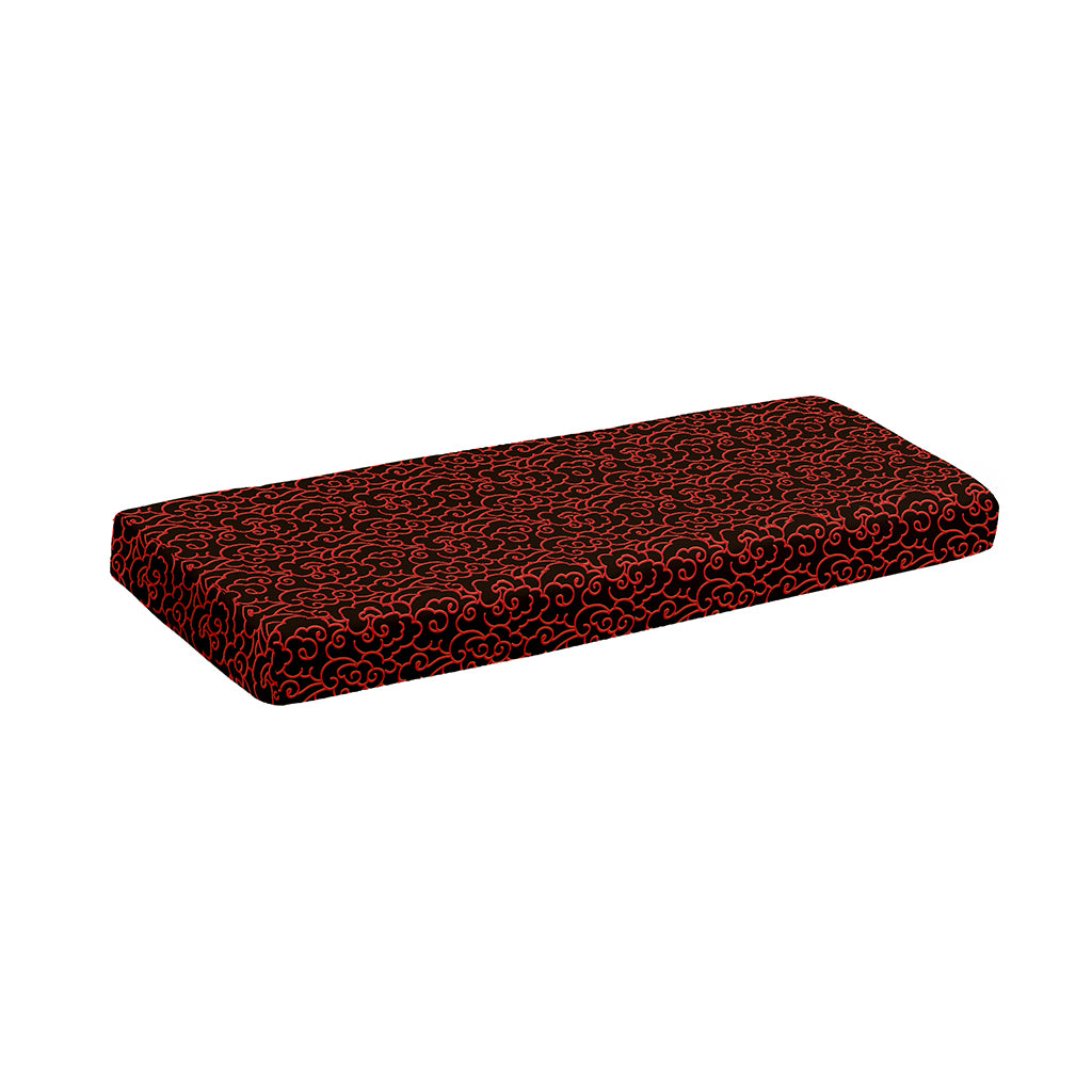Chinese Cloud Pattern Print Piano Keyboard Cover
