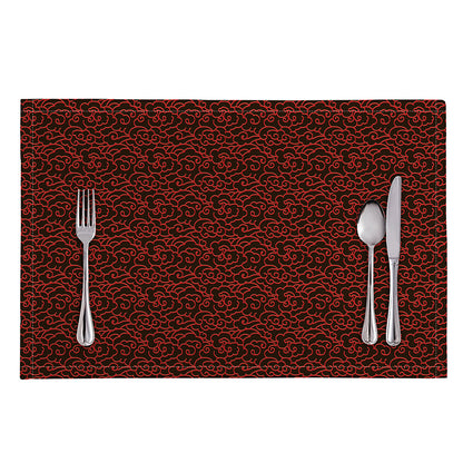 Chinese Cloud Pattern Print Placemat