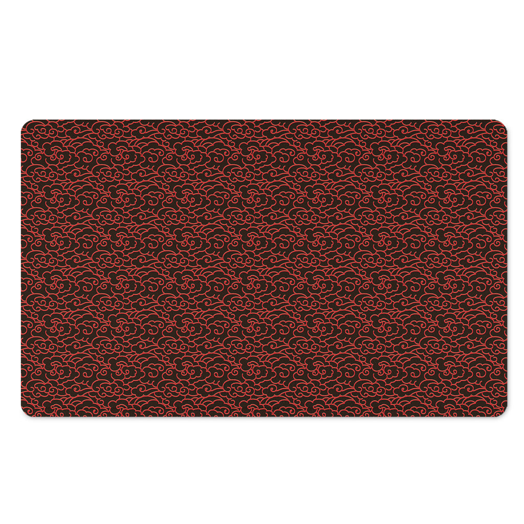 Chinese Cloud Pattern Print Polyester Doormat
