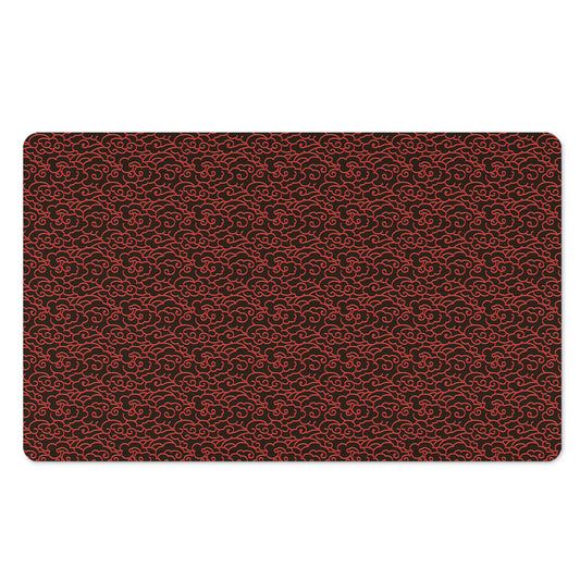 Chinese Cloud Pattern Print Polyester Doormat
