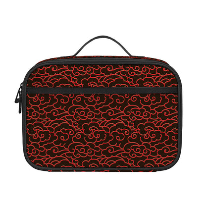 Chinese Cloud Pattern Print Portable Lunch Bag